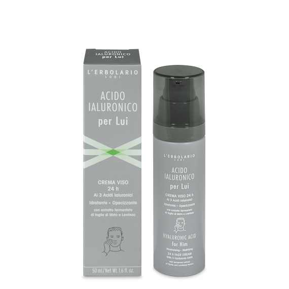 Crema Viso Acido Ialuronico per Lui 50ml