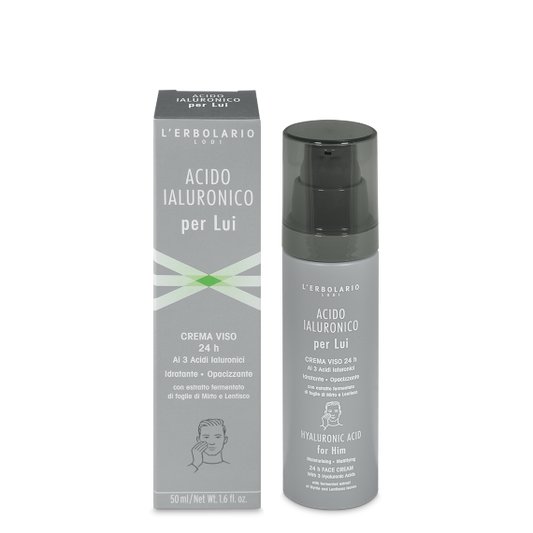 Crema Viso Acido Ialuronico per Lui 50ml