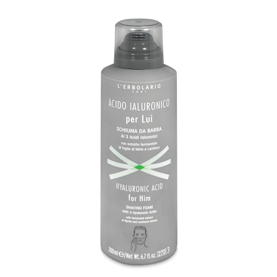 Schiuma da Barba Acido Ialuronico per Lui 200ml