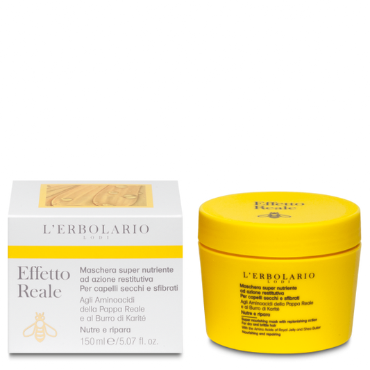 Maschera Capelli Super Nutriente Effetto Reale 150ml