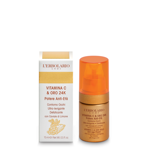 Contorno Occhi Vitamina C & Oro 24K 15 ml