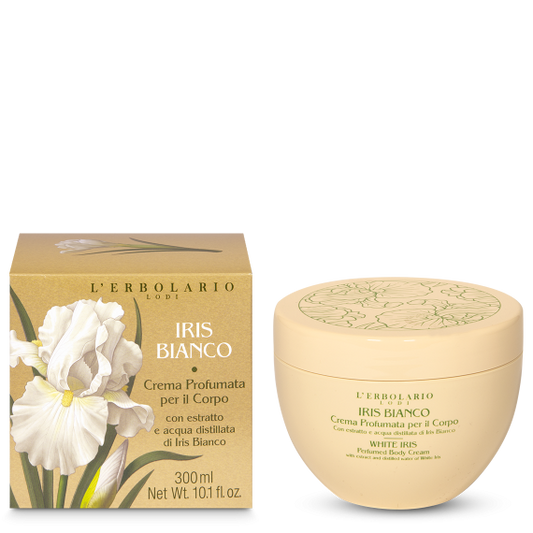 Crema Profumata per il Corpo Iris Bianco 300ml