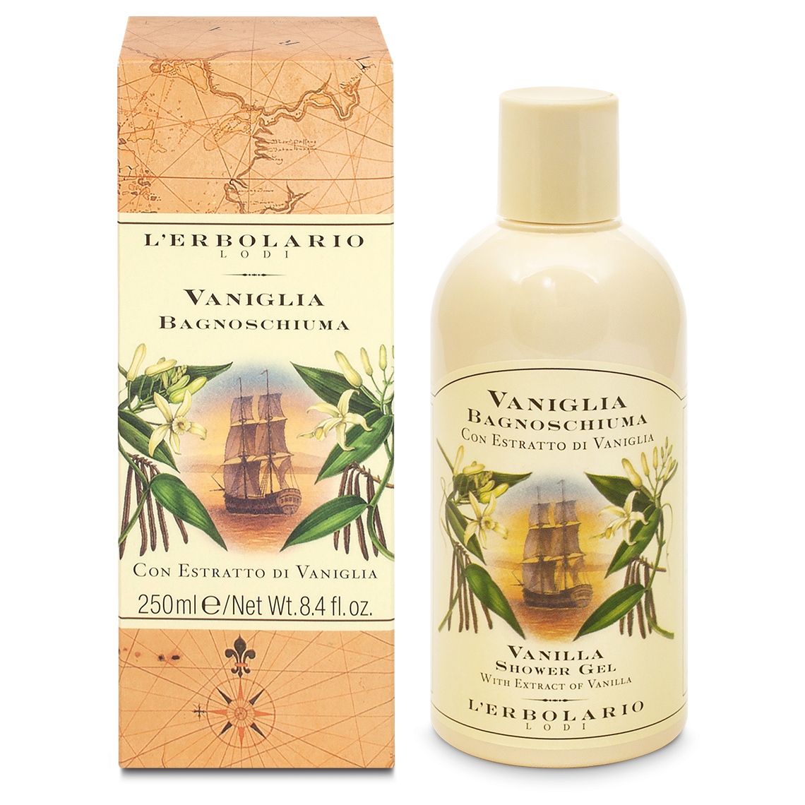 Bagnoschiuma Vaniglia 250 ml