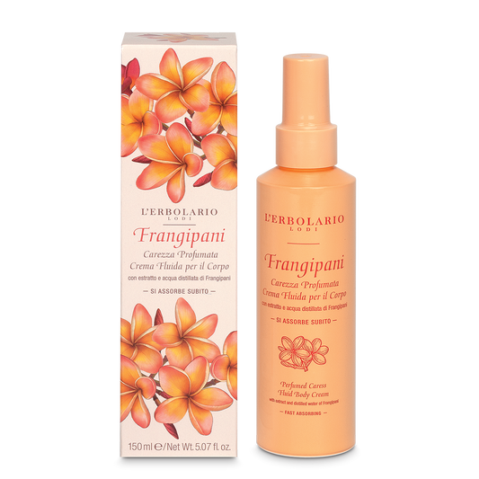 Carezza Profumata Crema Fluida per il Corpo Frangipani 150 ml