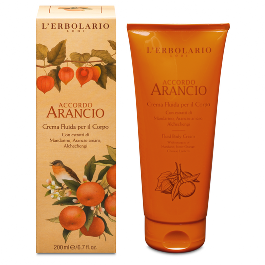 Crema Fluida per il Corpo Accordo Arancio 200 ml