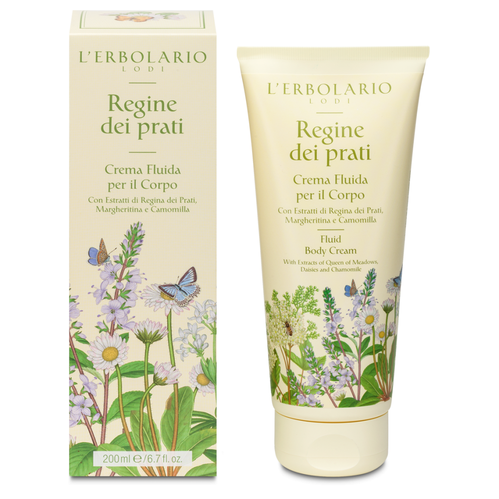 Crema Fluida per il Corpo Regine dei Prati 200 ml