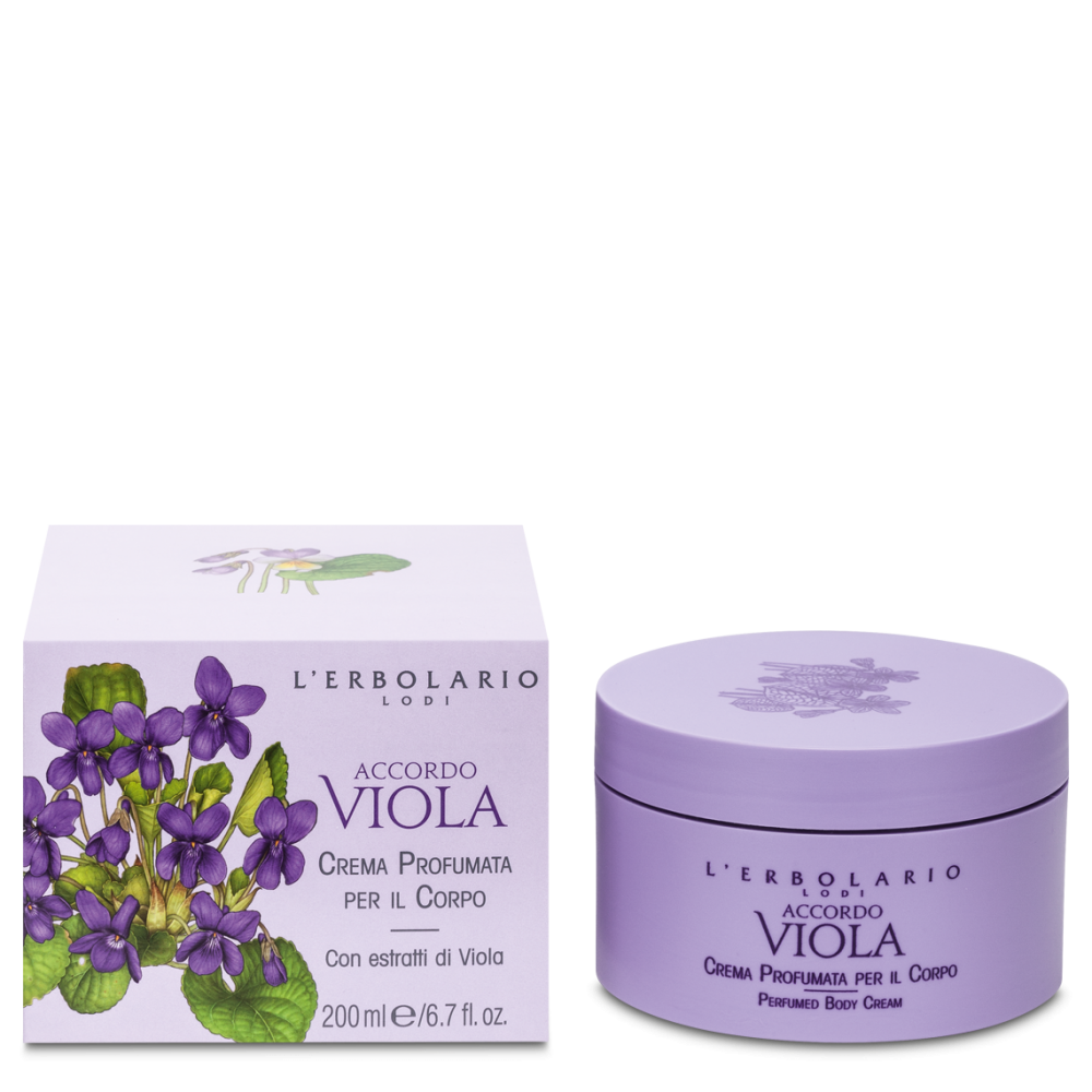 Crema Profumata per il Corpo Accordo Viola 200 ml