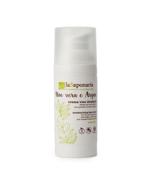 Crema viso idratante - ALOE VERA E ARGAN 50 ml