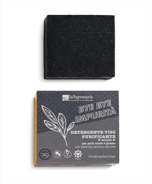 Bye Bye Impurità! - Detergente Viso Purificante Solido 70 g