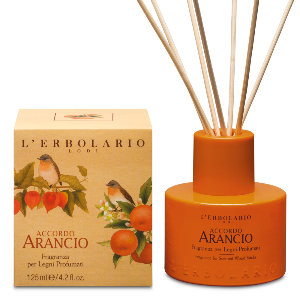 Fragranza per Legni Profumati Accordo Arancio 125 ml