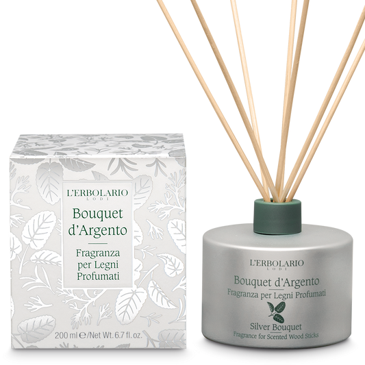 Fragranza per Legni Profumati Bouquet d'Argento 200 ml