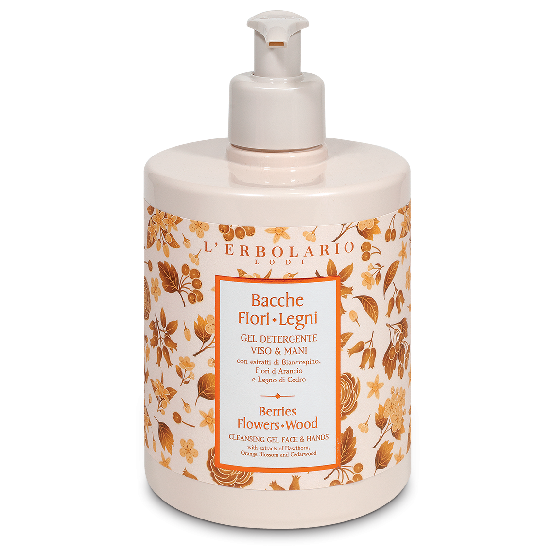 Gel Detergente Viso & Mani Bacche Fiori Legni 500 ml