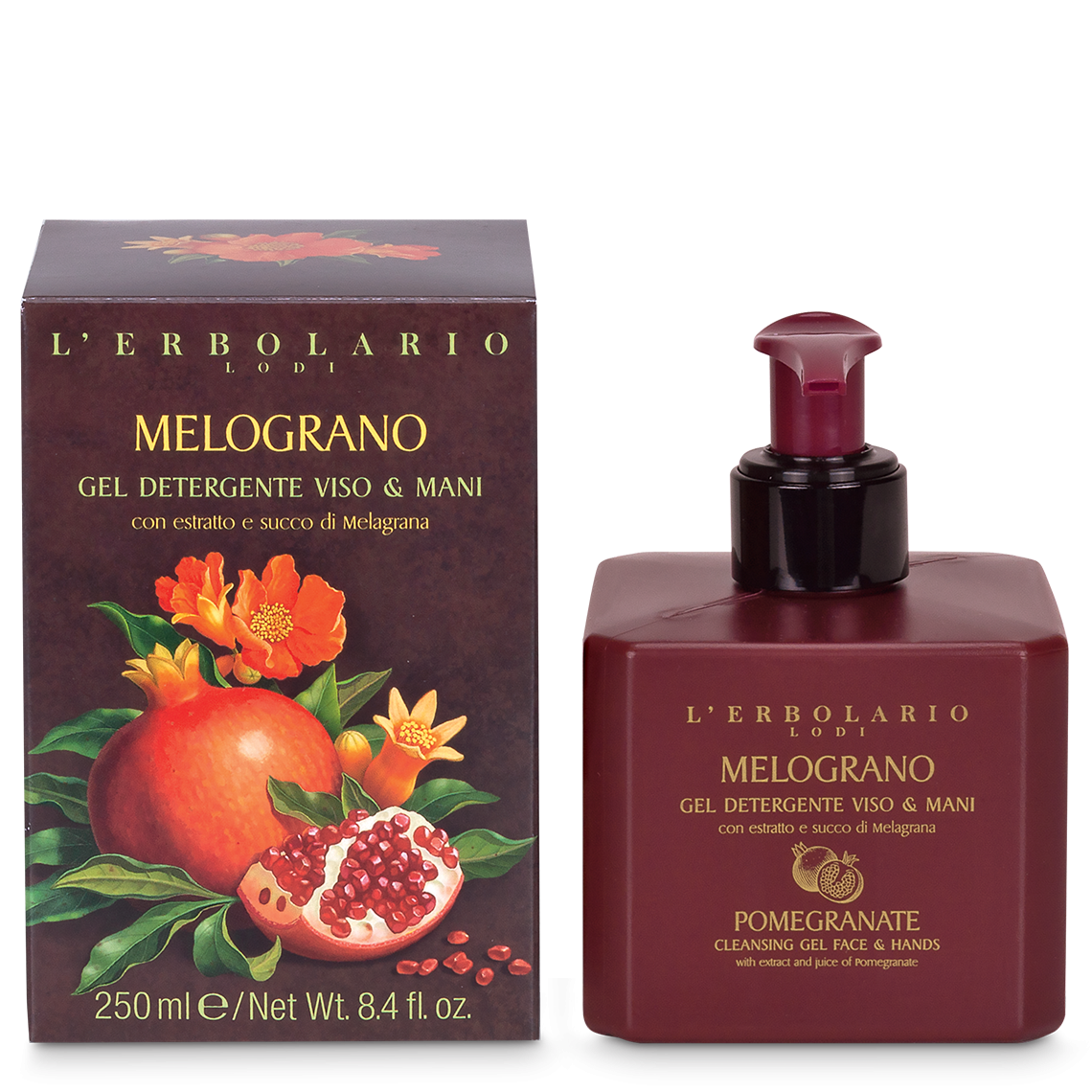 Gel Detergente Viso & Mani Melograno 250 ml