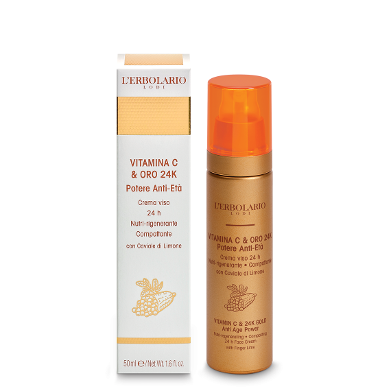 Crema Viso Vitamina C & Oro 24K 50 ml