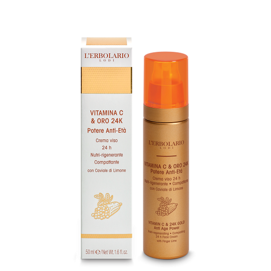 Crema Viso Vitamina C & Oro 24K 50 ml