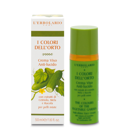 Crema Viso Anti-Lucido I Colori dell'Orto 50 ml