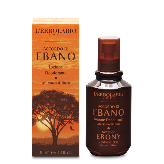 Lozione Deodorante Accordo di Ebano 100 ml