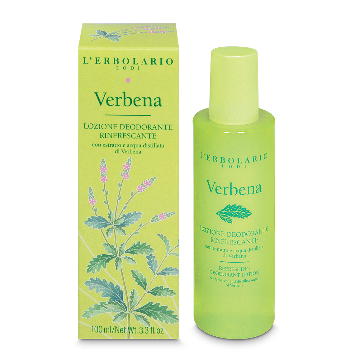 Lozione Deodorante Rinfrescante Verbena 100 ml
