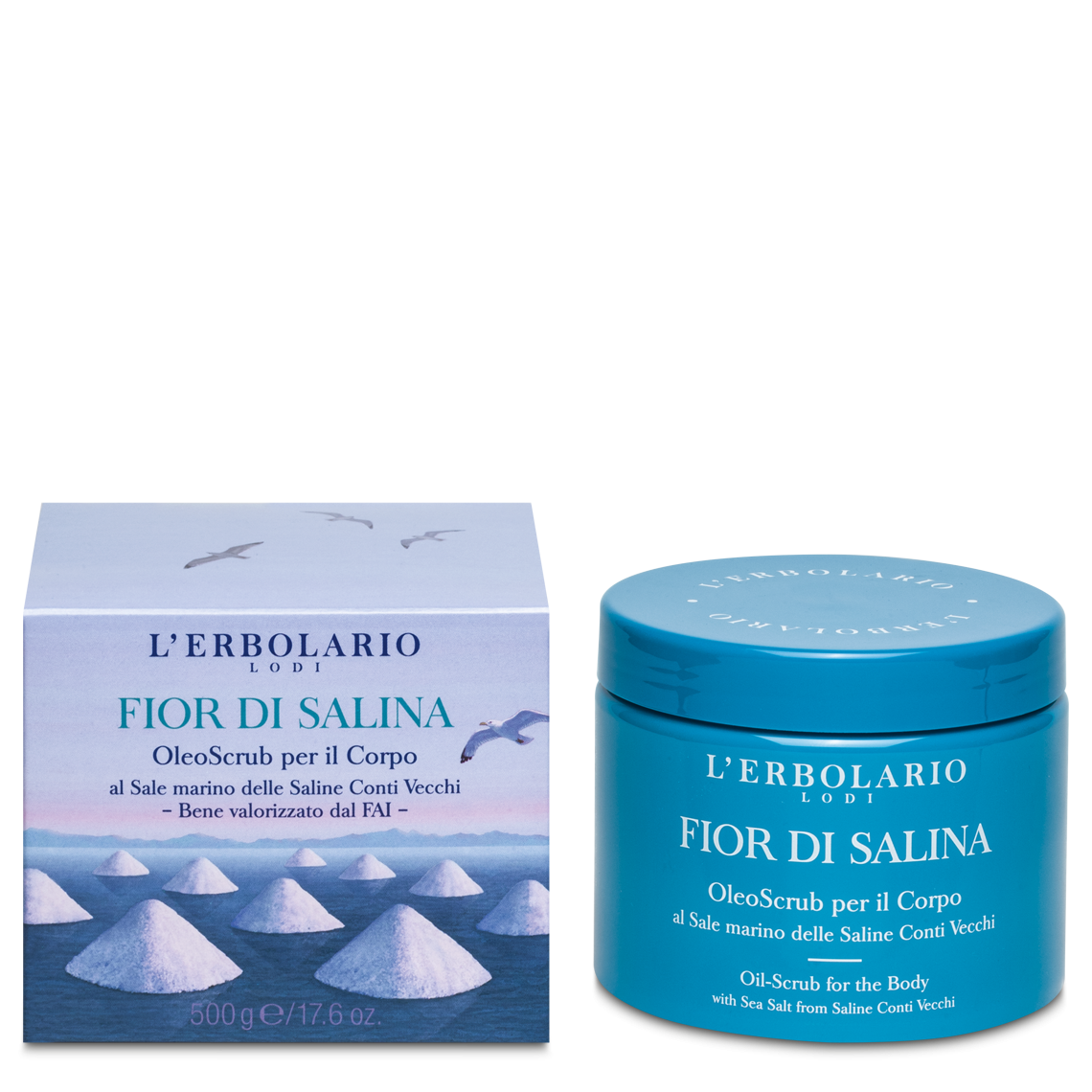 OleoScrub per il Corpo Fior di Salina 500 g