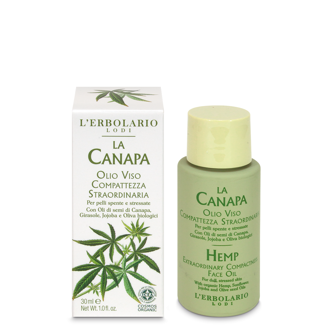 Olio Viso Compattezza Straordinaria La Canapa 30ml