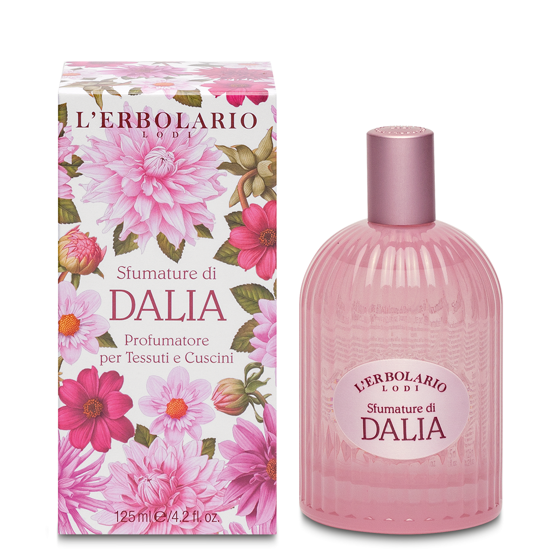 Profumatore per Tessuti e Cuscini Sfumature di Dalia 125 ml