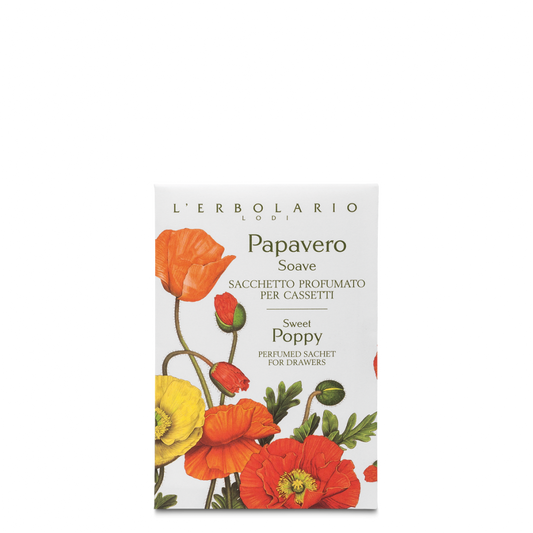 Sacchetto Profumato per Cassetti Papavero Soave