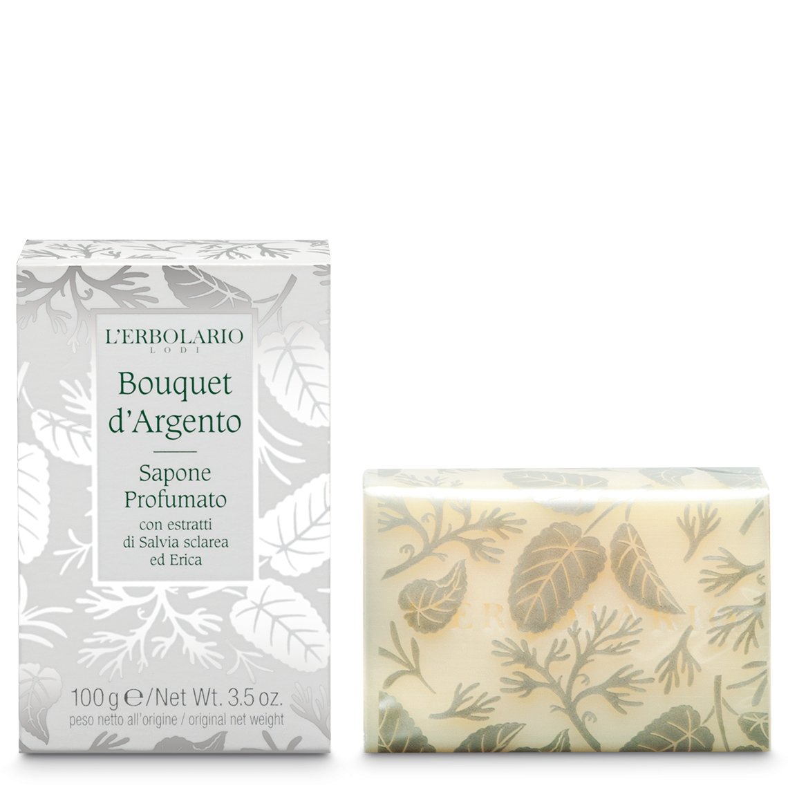Sapone Profumato Bouquet d'Argento 100 g
