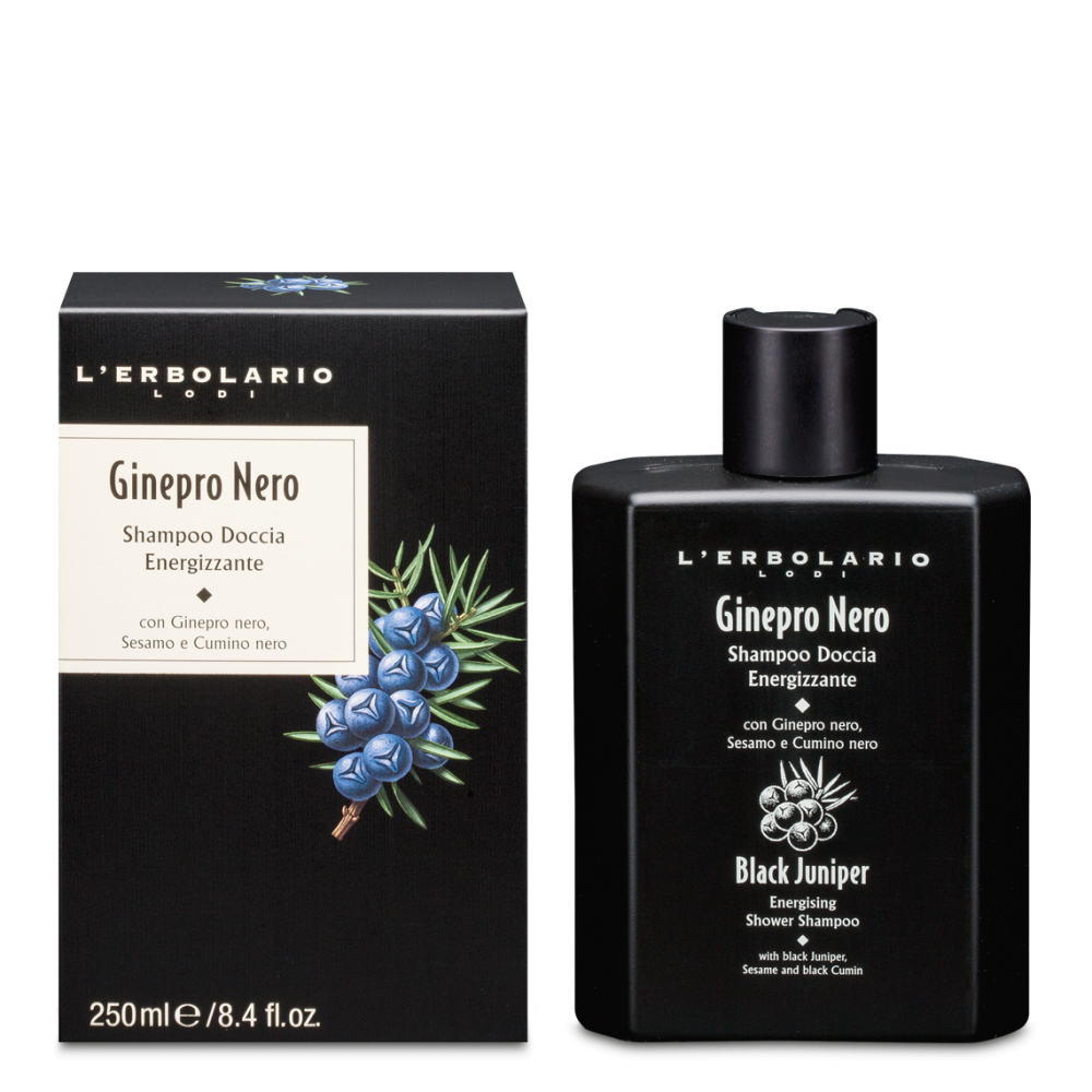Shampoo Doccia Energizzante Ginepro Nero 250 ml
